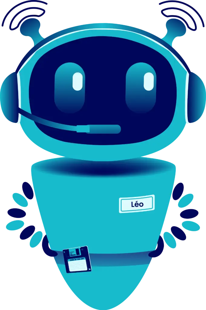 Léo au support